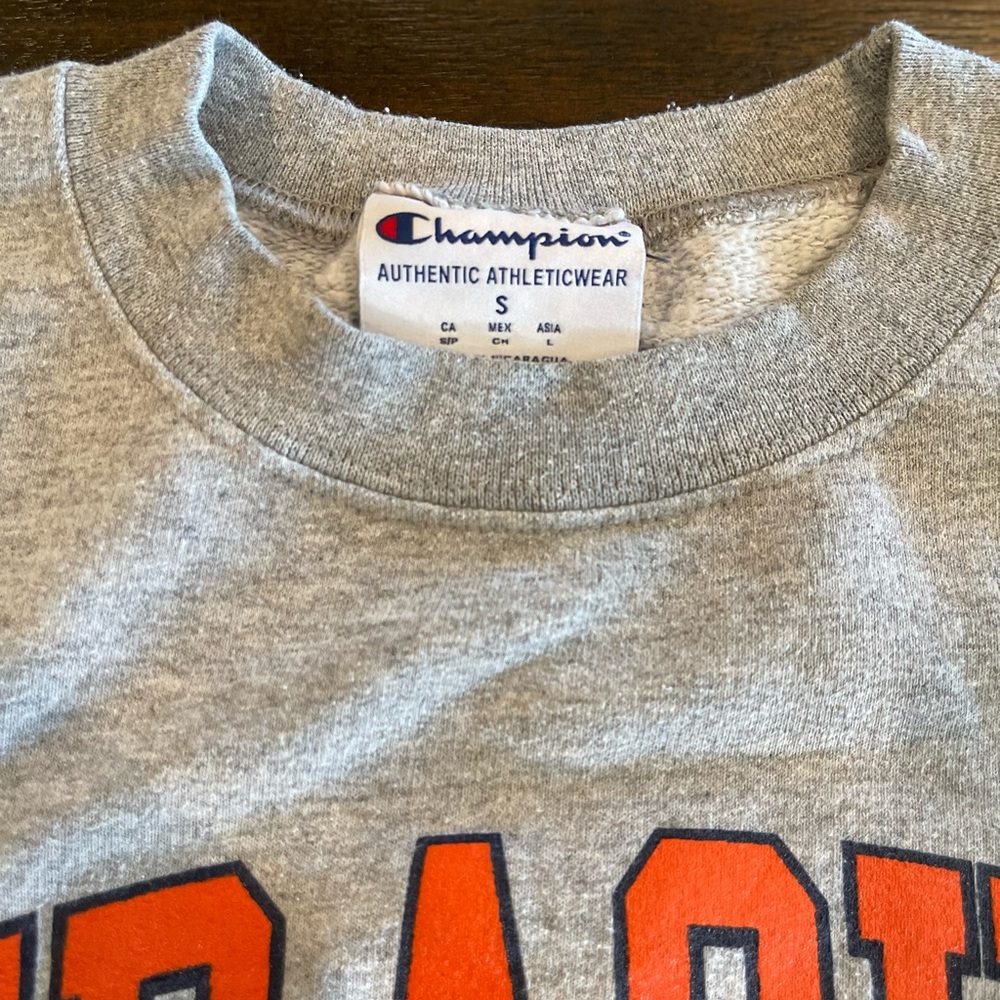 CHAMPION SYRACUSE UNIVERSITY MASCOT CREWNECK - Picture 3 of 3
